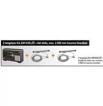 2 tengelyes kijelző