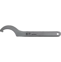 Körmöskulcs, csapos, barnított 40- 42x 4,0 mm Amf 54932-DIN 1810B