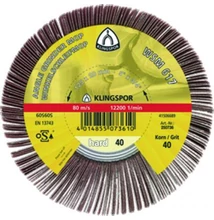 Sarokcsiszoló -mop (lamellás) 125x20 M14 P 80 Klingspor 277020-WSM 617