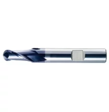 Tömör keményfém gömbvégű maró DIN 6527 Z2 FormN 30° HM-TiAlN SCT BLW2L30B