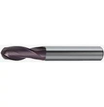Keményfém gömbvégű maró DIN 6527 Z2 FormN 30° HM-Fire D 10,0 (  72x19,0) d 10 Gühring 5585