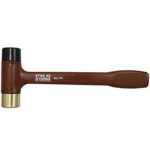 Műanyag + Sárgaréz betétes kalapács d 36 631 g Narex 8756 42